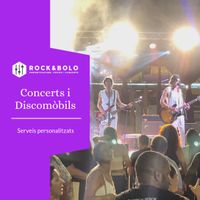 Sonorización de conciertos, sesiones Dj, fiestas y demás.