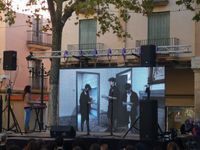 Pantalla led P6 exterior volada